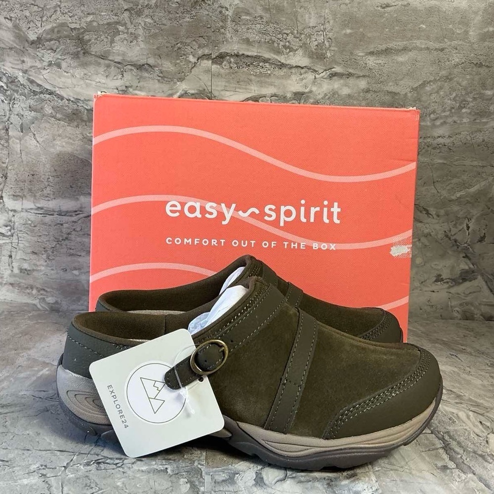Easy Spirit Women's Dark Green Equinox Casual Shoes - Picture 5 of 6